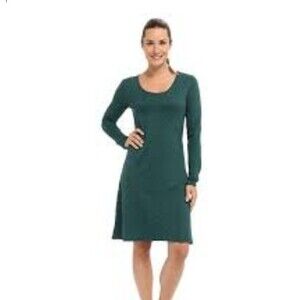 Dress Long Sleeved Dress Horny Toad (Toad & Co) Green Heathered Size S